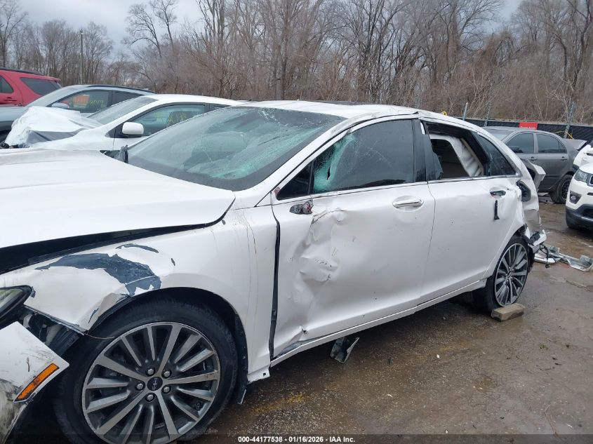 2017 Lincoln Mkz Select VIN: 3LN6L5C95HR634825 Lot: 44177538