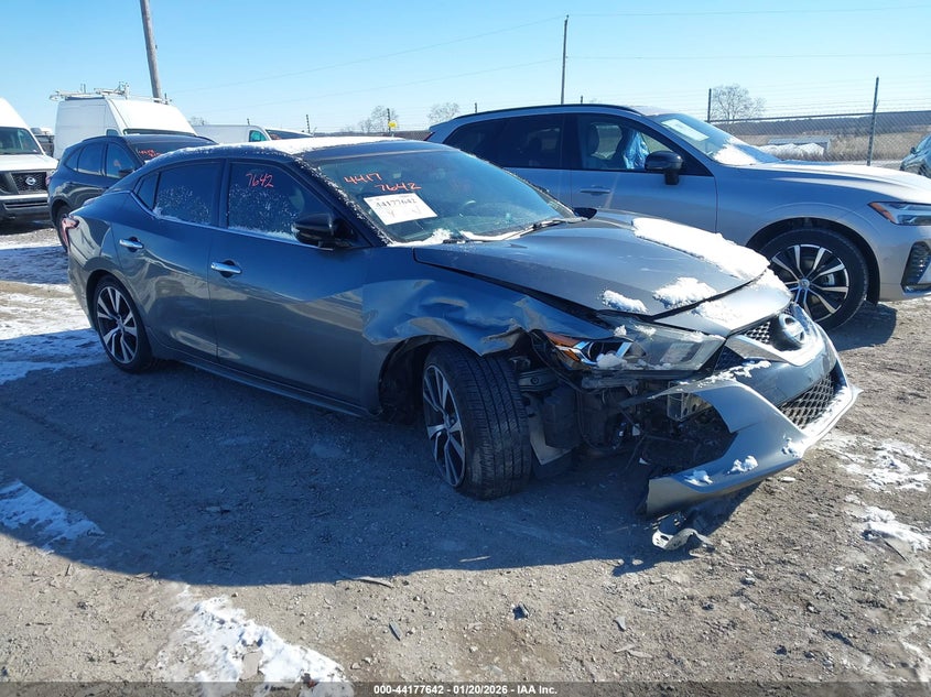 Vin: 1n4aa6ap0gc904980, lot: 44673633, nissan maxima 3.5 sl 20161