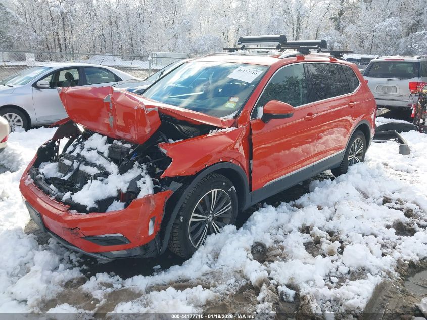 2018 Volkswagen Tiguan 2.0T Se/2.0T Sel