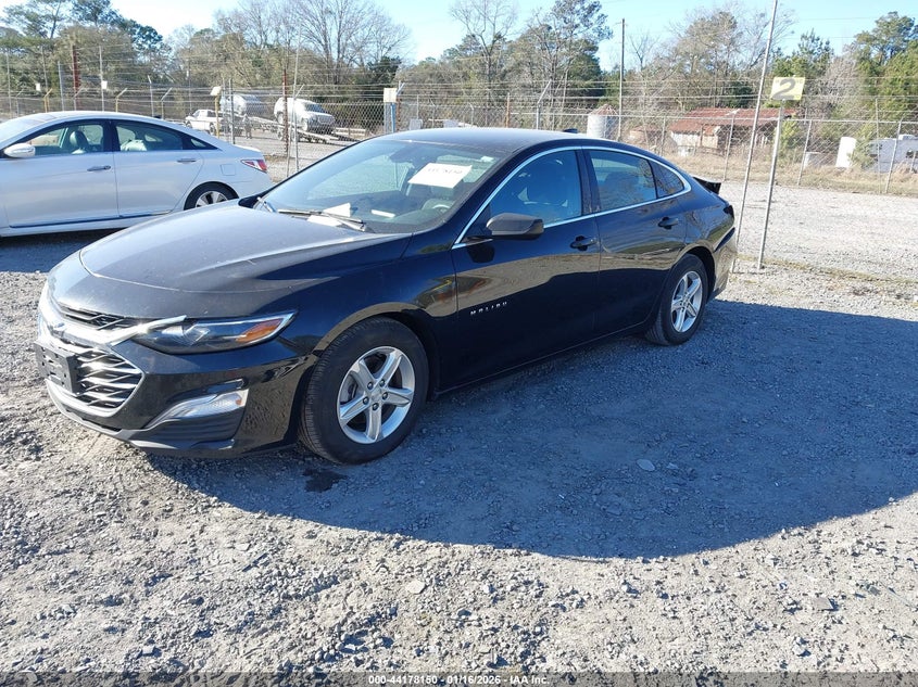 VIN 1G1ZB5ST8NF185630 2022 CHEVROLET MALIBU FWD LS