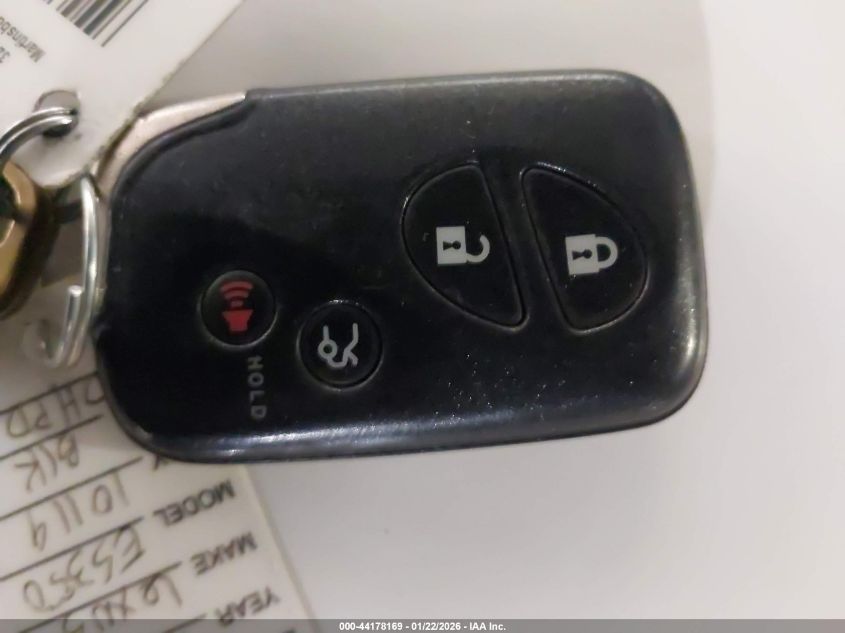 2007 Lexus Es 350 VIN: JTHBJ46G772150587 Lot: 44178169