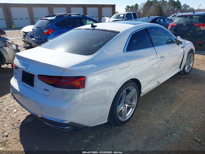 2022 Audi A5 Premium 45 Tfsi S Line Quattro S Tronic