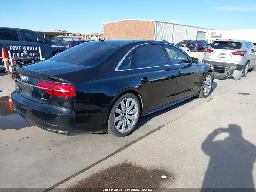 Vin: wau44afd5hn011433, lot: 44674363, audi a8 l 3.0t 20174