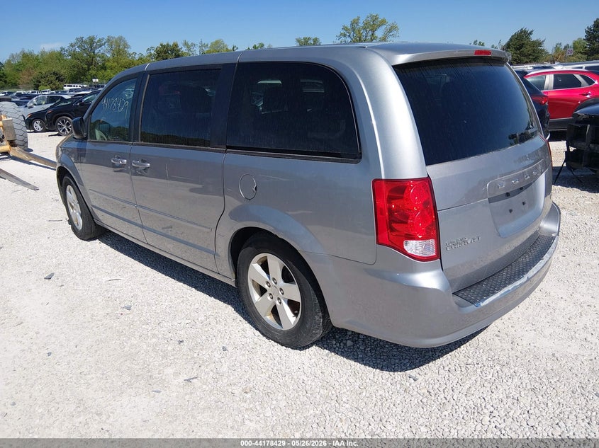 Vin: 2c4rdgbg5dr751914, lot: 44674420, dodge grand caravan se 20133
