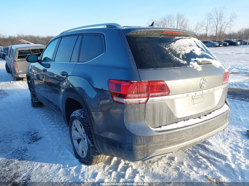 2018 Volkswagen Atlas 3.6L V6 Se/3.6L V6 Se W/Technology