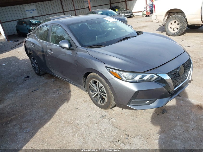 2022 Nissan Sentra Sv Xtronic Cvt