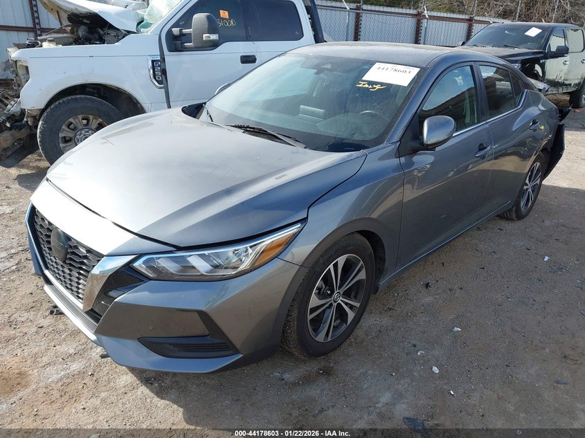 2022 Nissan Sentra Sv Xtronic Cvt