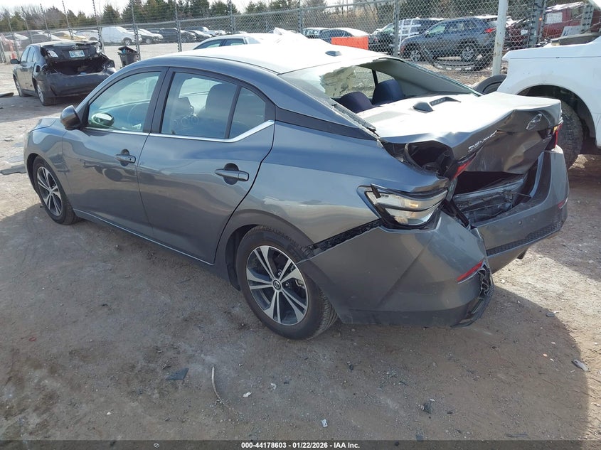 2022 Nissan Sentra Sv Xtronic Cvt