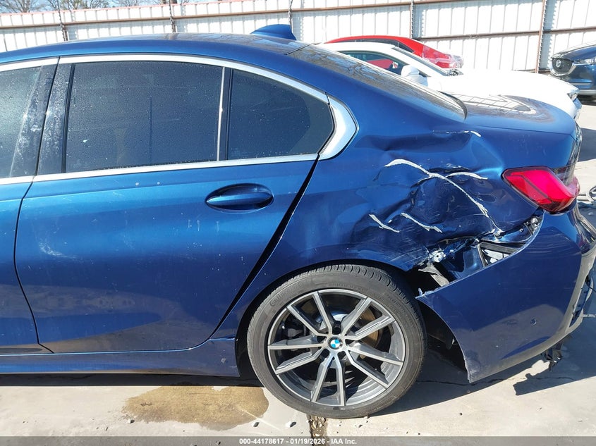 2021 BMW 330I VIN: 3MW5R1J05M8B95649 Lot: 44178617