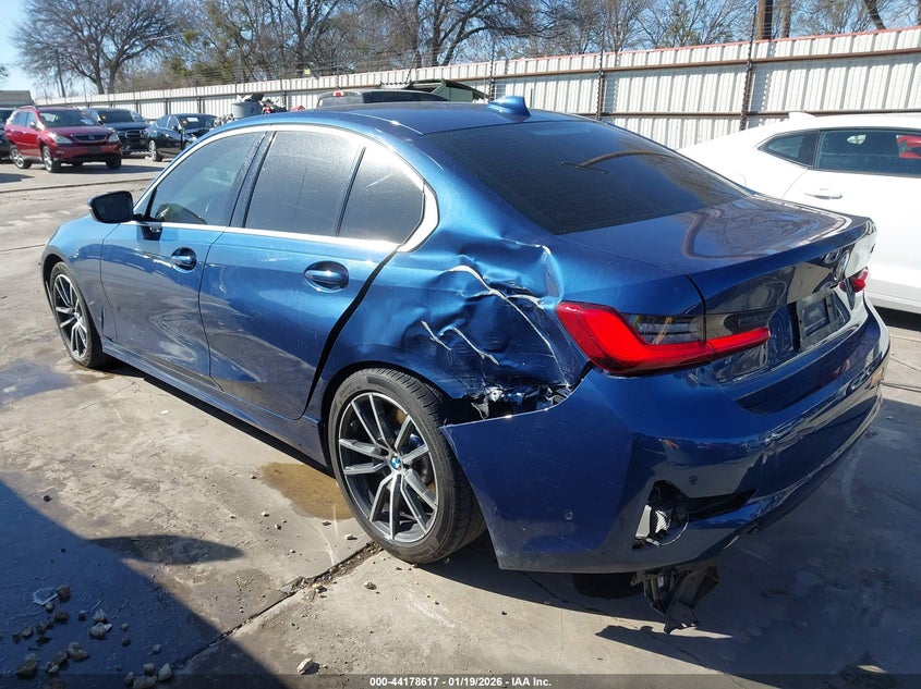 2021 BMW 330I VIN: 3MW5R1J05M8B95649 Lot: 44178617