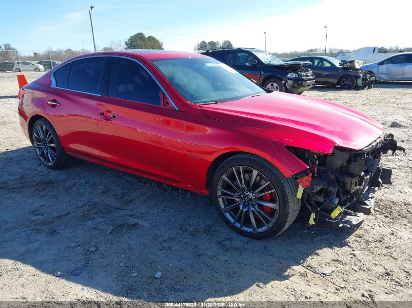 2017 Infiniti Q50 3.0T Red Sport 400