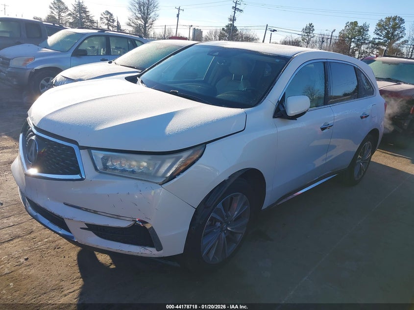 2018 Acura Mdx Technology Package Acurawatch Plus Pkg