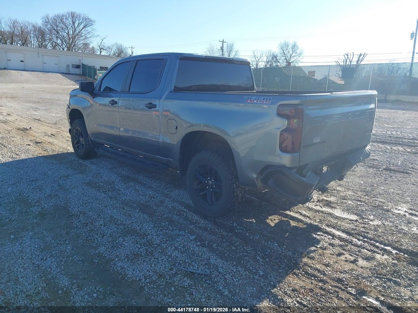 2021 Chevrolet Silverado 1500 4Wd Short Bed Custom Trail Boss