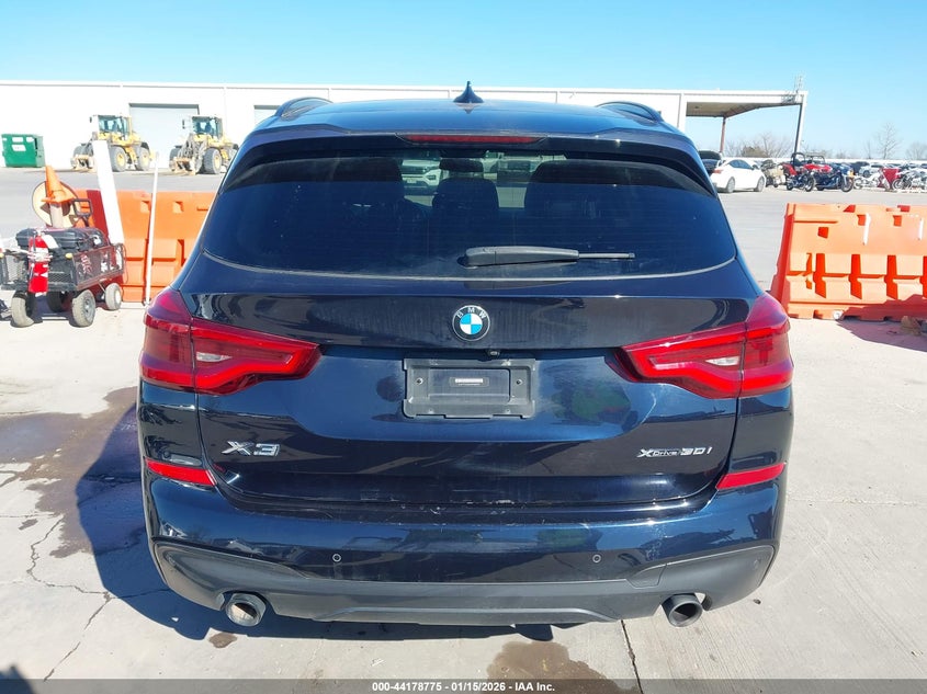 2021 BMW X3 xDrive30I VIN: 5UXTY5C06M9H86999 Lot: 44178775