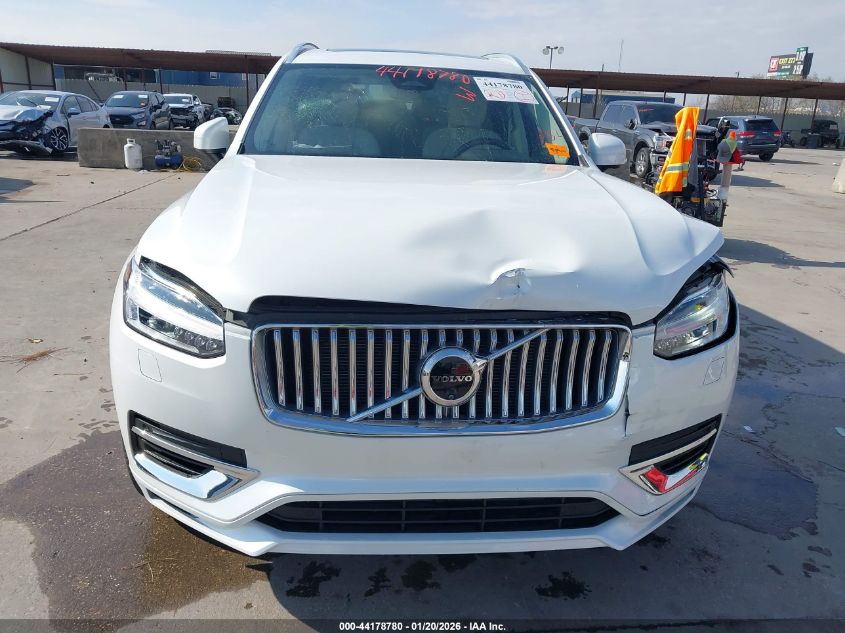 2024 Volvo Xc90 Recharge Plug-In Hybrid T8 Plus 6-Seater VIN: YV4H60LE8R1212139 Lot: 44178780