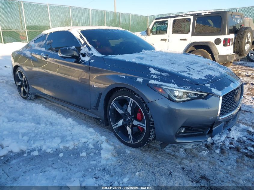 2018 Infiniti Q60 3.0T Red Sport 400