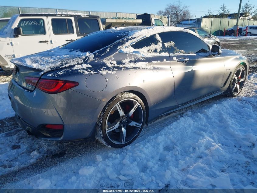 2018 Infiniti Q60 3.0T Red Sport 400