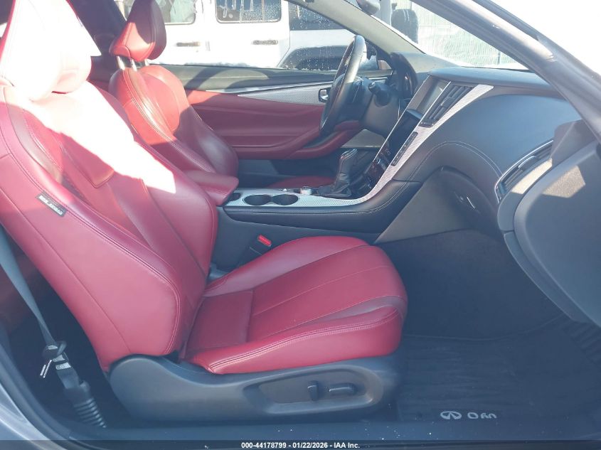 2018 Infiniti Q60 3.0T Red Sport 400