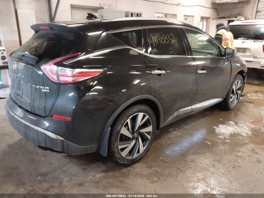 2018 Nissan Murano Platinum