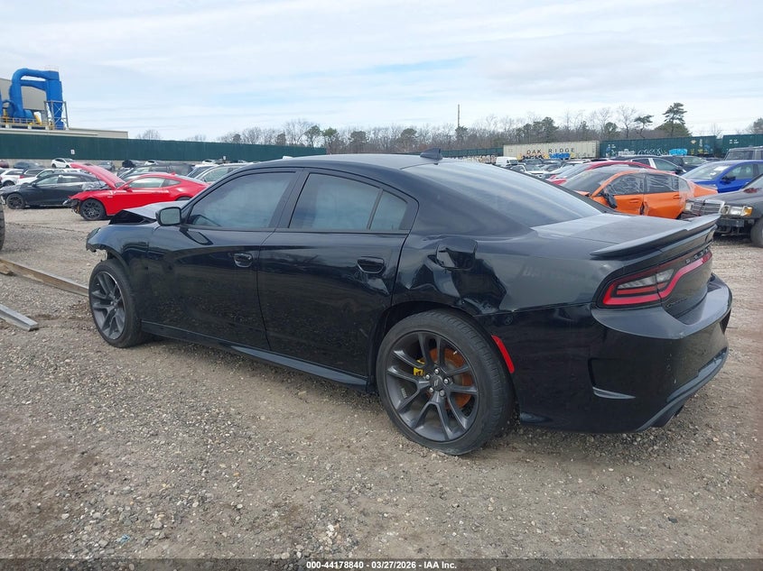 Vin: 2c3cdxct3mh674861, lot: 44674831, dodge charger r/t rwd 20213