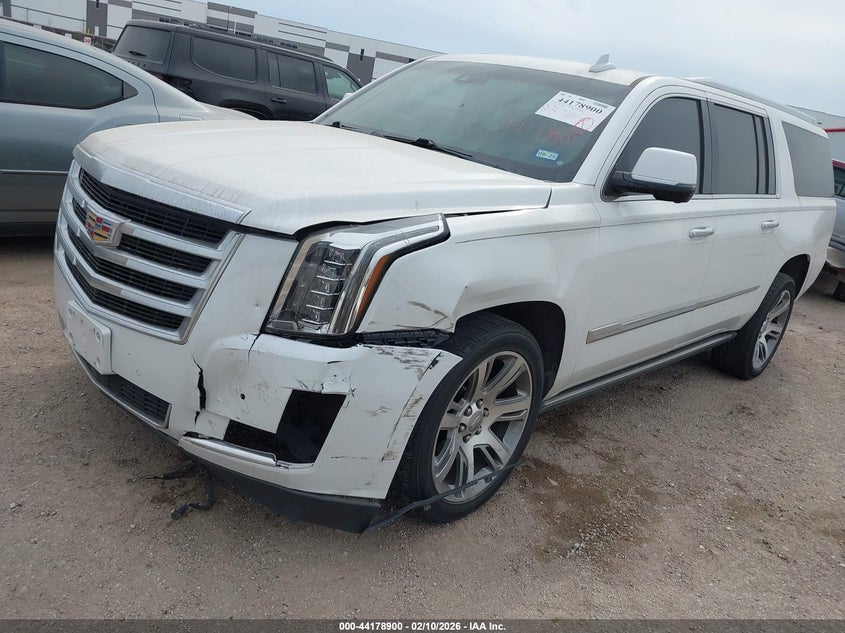 Vin: 1gys4jkj1gr377915, lot: 44674891, cadillac escalade esv premium collection 20162