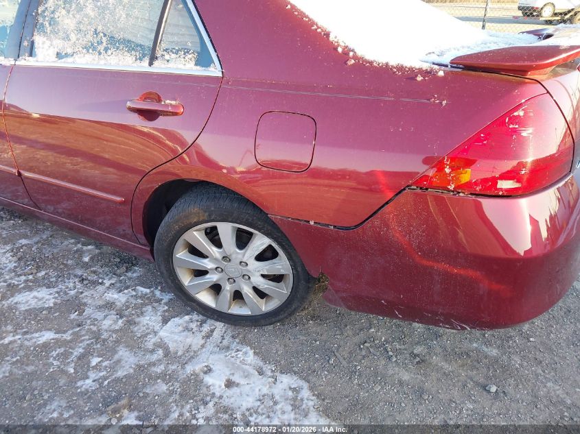 2006 Honda Accord 3.0 Ex VIN: 1HGCM66516A025730 Lot: 44178972