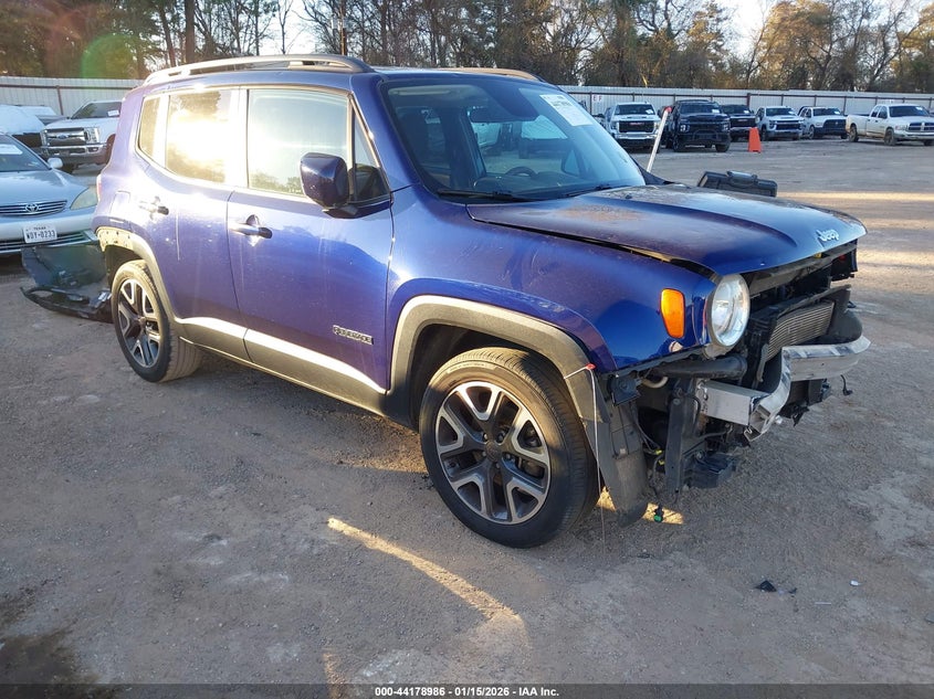 2018 Jeep Renegade Latitude Fwd