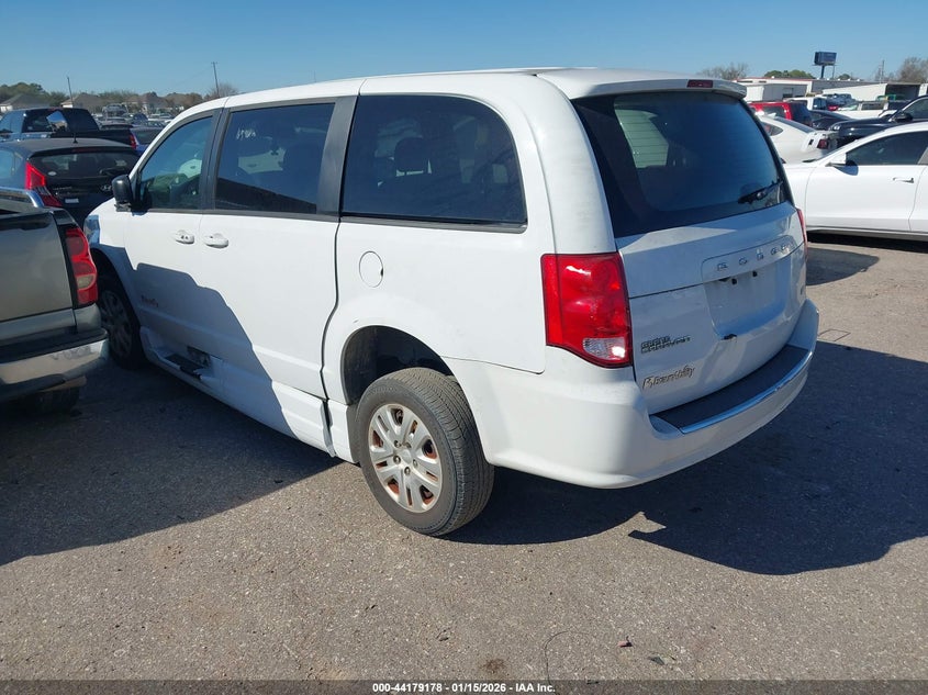 Vin: 2c7wdgbgxjr363482, lot: 44675169, dodge grand caravan se 20183