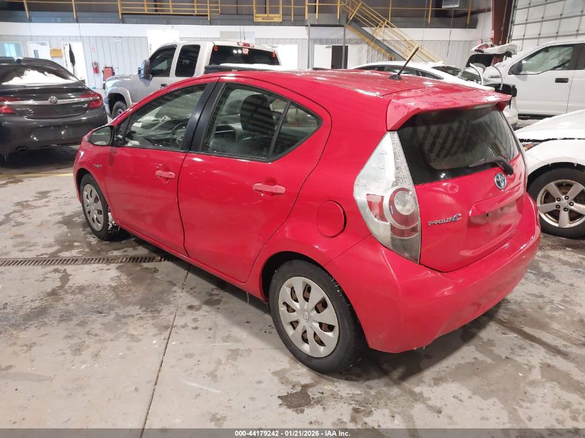 2012 Toyota Prius C Two