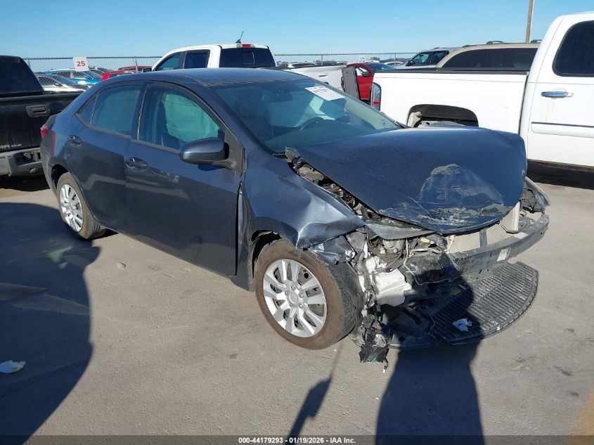 2016 Toyota Corolla Le