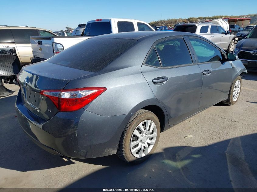 2016 Toyota Corolla Le