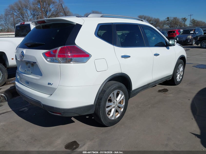 2016 Nissan Rogue S/Sl/Sv