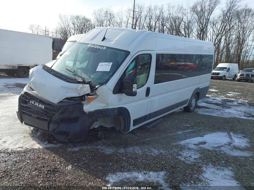 2025 Ram Promaster 3500 Cargo Van Tradesman High Roof 159 Wb Ext