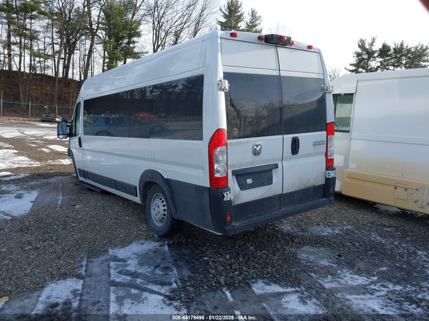 2025 Ram Promaster 3500 Cargo Van Tradesman High Roof 159 Wb Ext