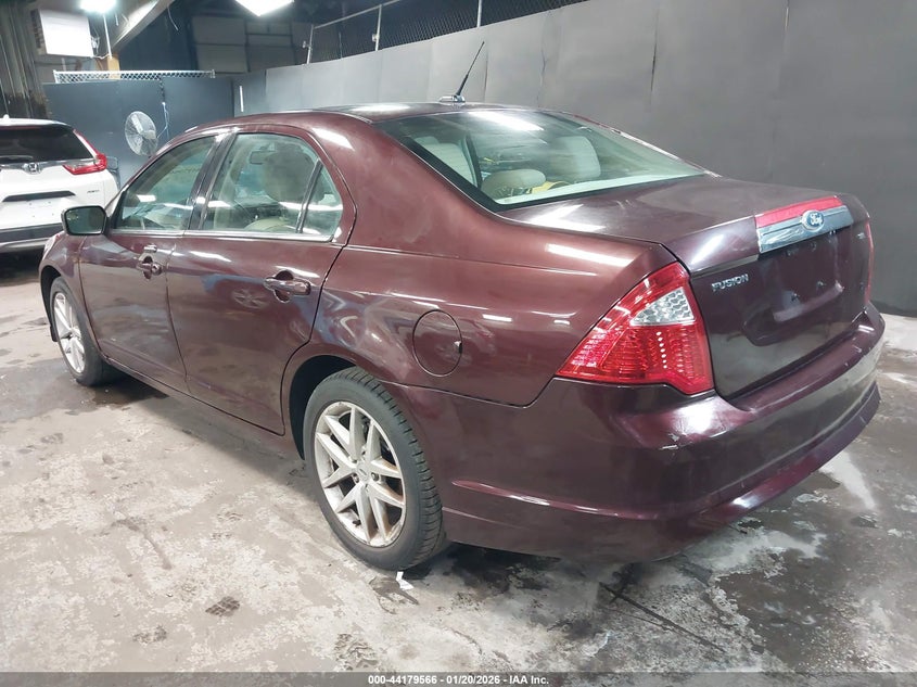 Vin: 3fahp0ja3br119613, lot: 44675557, ford fusion sel 20113