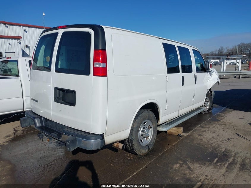 VIN 1GCWGAFP8M1259187 2021 CHEVROLET EXPRESS CARGO RWD 2500 REGULAR WHEELBASE WT