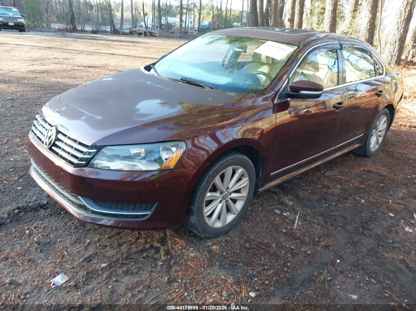 2013 Volkswagen Passat 2.5L Sel