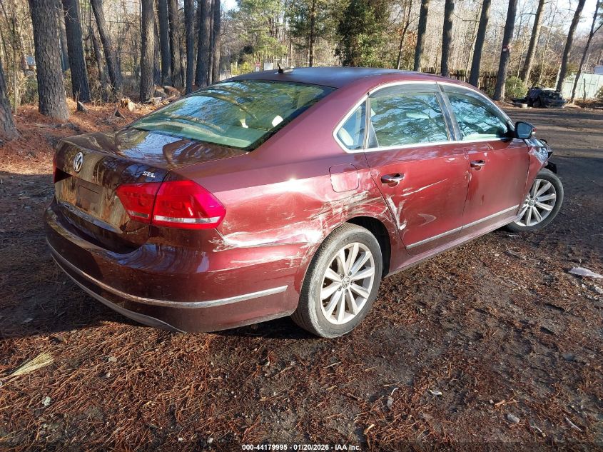 2013 Volkswagen Passat 2.5L Sel
