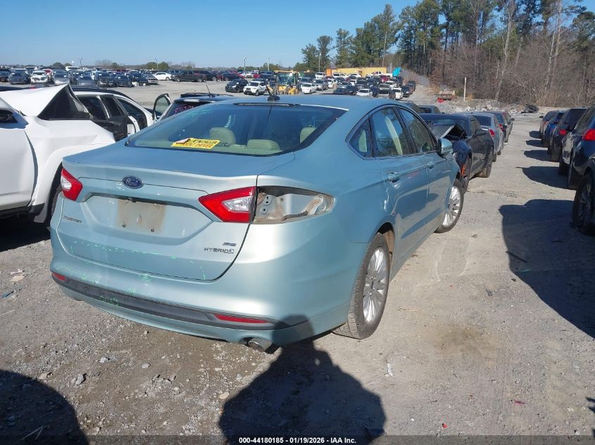 2014 Ford Fusion Hybrid Se
