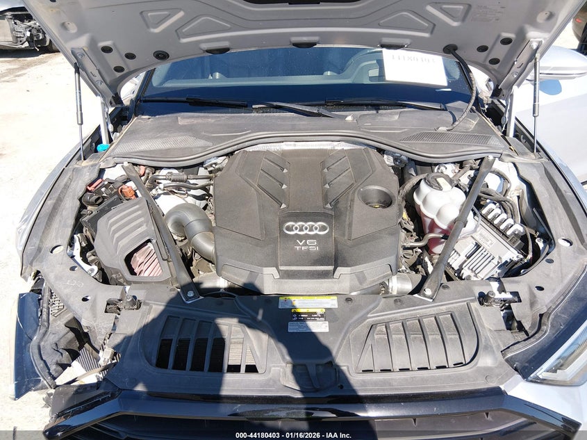 2020 Audi A8 L 55 Tfsi Quattro Tiptronic VIN: WAU8DAF8XLN015801 Lot: 44180403