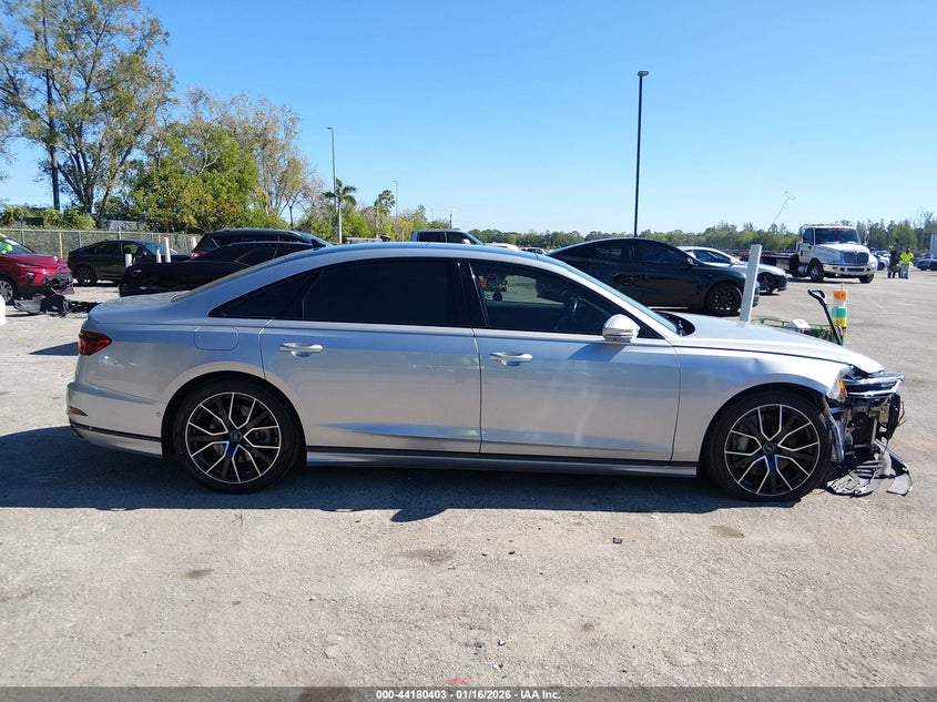2020 Audi A8 L 55 Tfsi Quattro Tiptronic VIN: WAU8DAF8XLN015801 Lot: 44180403