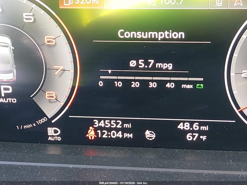 2020 Audi A8 L 55 Tfsi Quattro Tiptronic VIN: WAU8DAF8XLN015801 Lot: 44180403