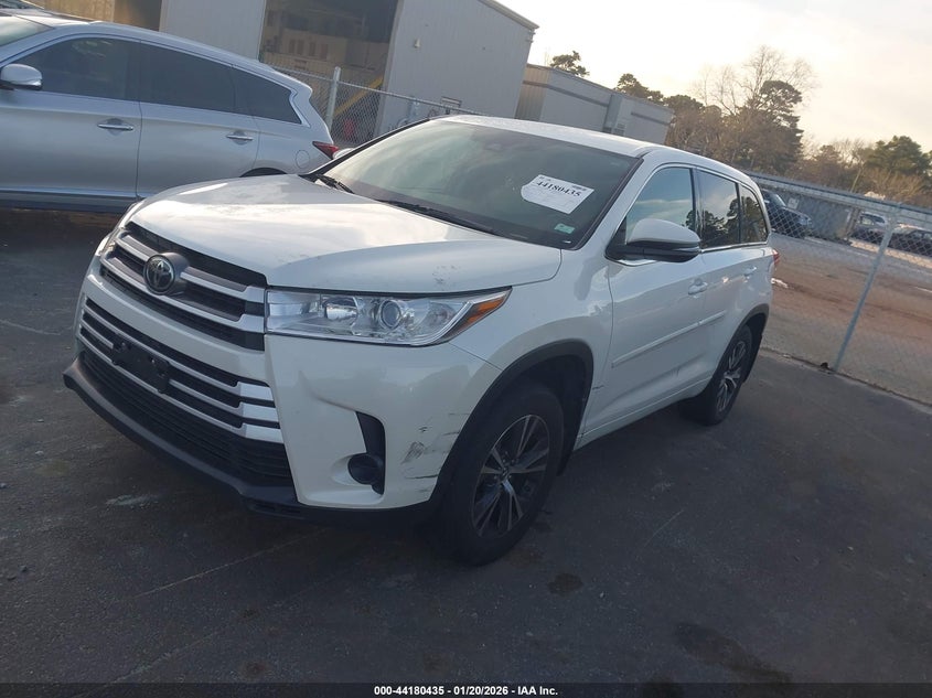 Vin: 5tdbzrfh7hs365560, lot: 44676426, toyota highlander le 20172