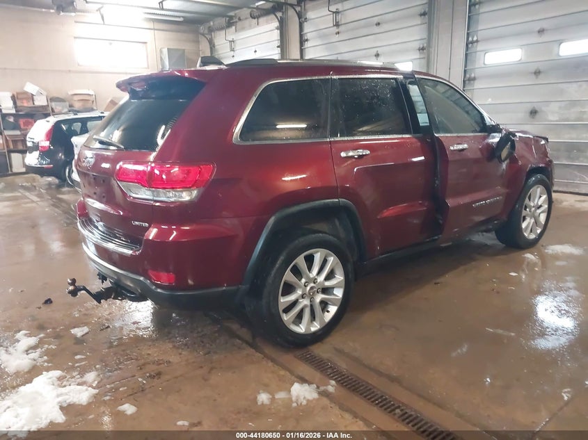 2017 Jeep Grand Cherokee Limited 4X4