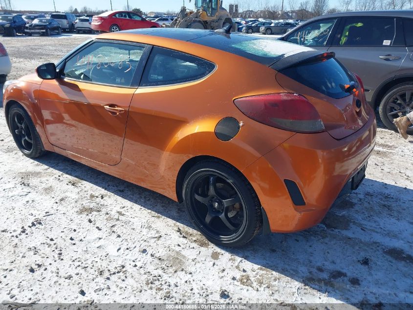 2013 Hyundai Veloster Base W/Black