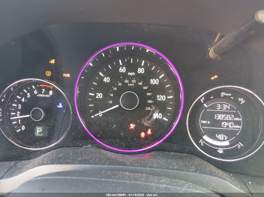 2017 Honda Hr-V Ex VIN: 3CZRU6H55HM712635 Lot: 44180690