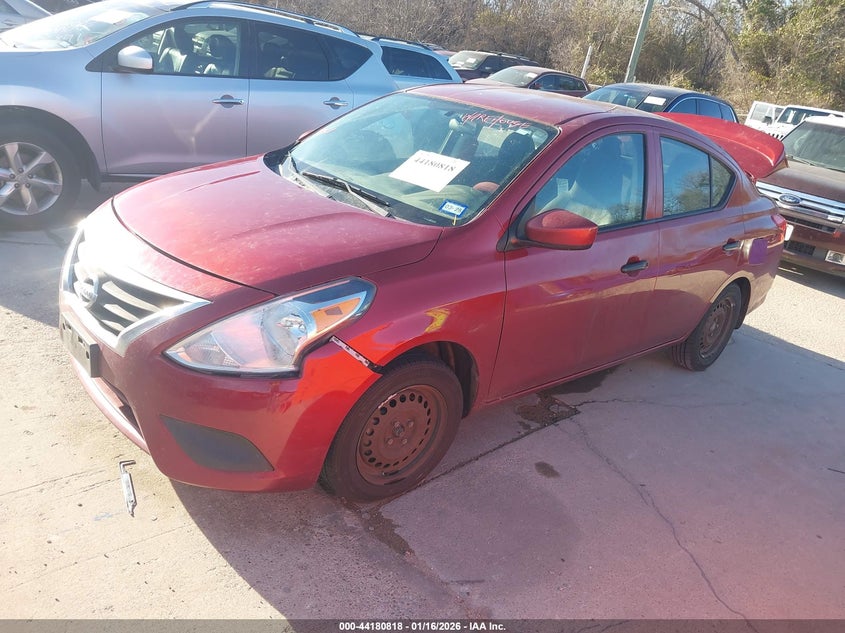 Vin: 3n1cn7ap6gl916166, lot: 44676809, nissan versa 1.6 s+ 20162
