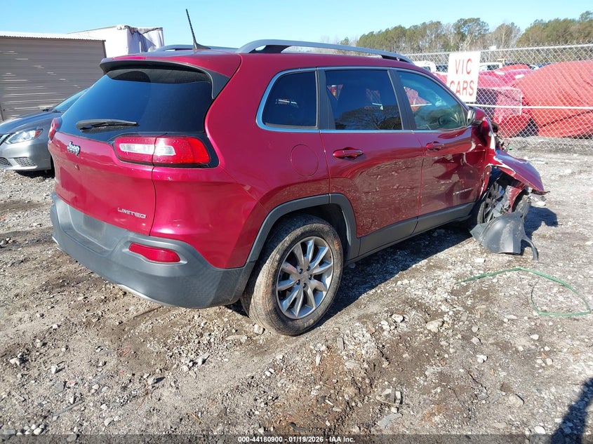 2017 Jeep Cherokee Limited 4X4