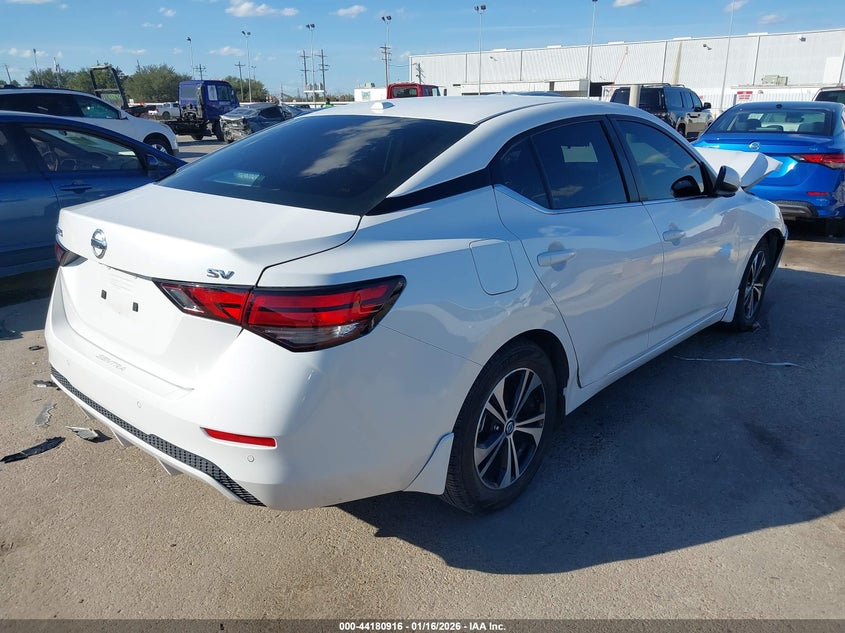 2022 Nissan Sentra Sv Xtronic Cvt