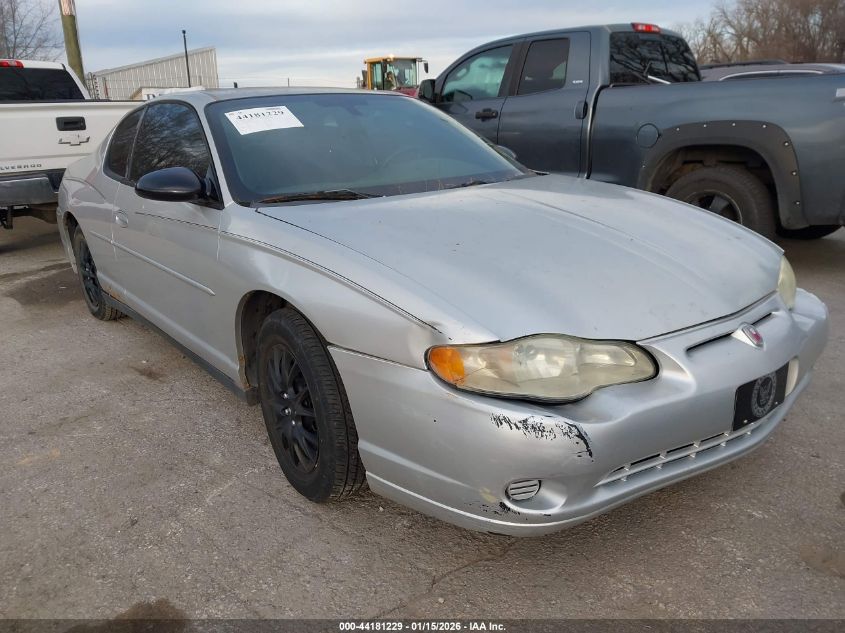 2004 Chevrolet Monte Carlo Ls